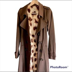 Vertigo Paris Trench Coat Dark Brown